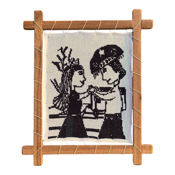 Painel Bordado em Ponto Cruz – Alagoas