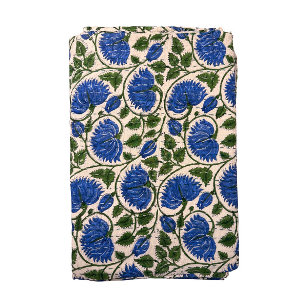 Colcha de Cama Fina Decorativa Indiana