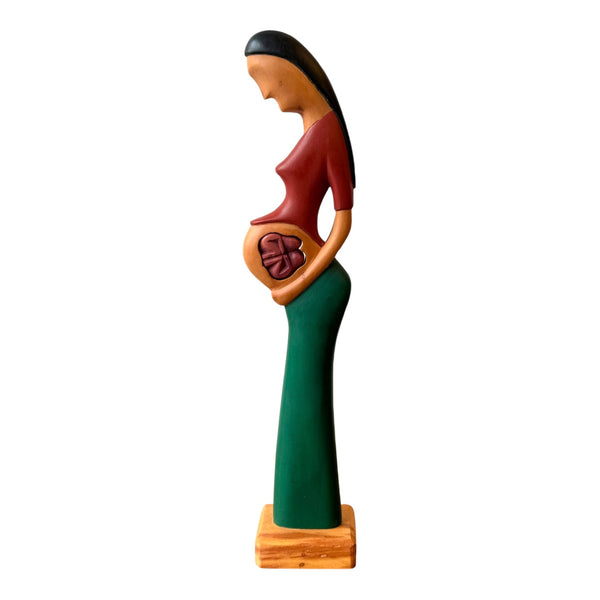 Escultura Mulher Grávida de Gemêos - Mestre Elias José