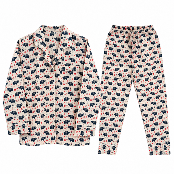 Pijama Indiano elefantes