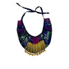 Colar Roxo - Beaded neckpiece