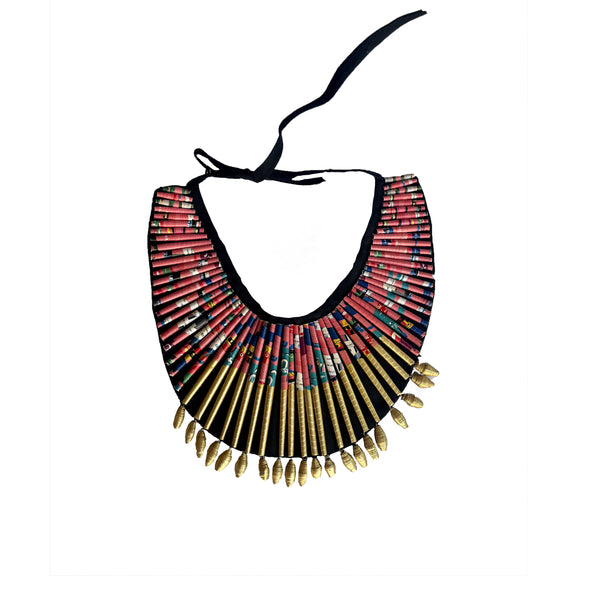 Colar Rosa Claro - Beaded neckpiece