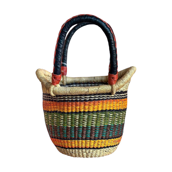 Bolsa Cesto Shopper Africana Bolgatanga - M