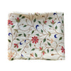 Tecido bordado decorativo para mesa ou cama