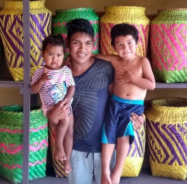 Cesta Decorativa Kaingang