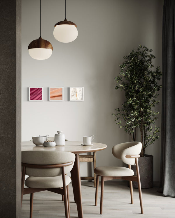 Conjunto 3 Quadros Coleção Rio de Cores –  Entre Tons