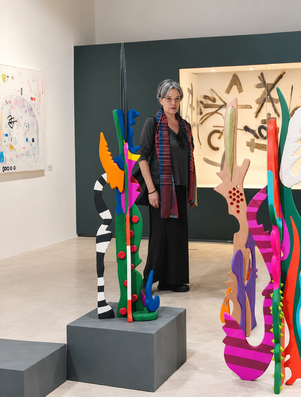 Quadro em Relevo Luar da Bahia — dos Artistas Bigu e Liu