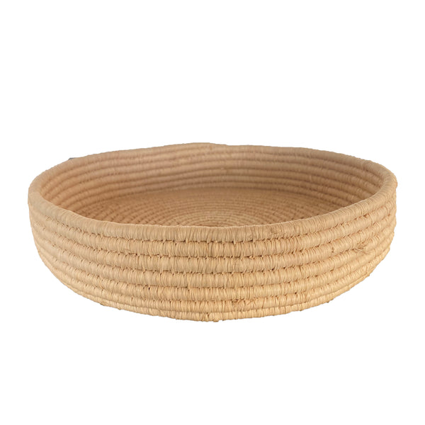 Cesta de Palha de Buriti Neutra-  Povo Indígena Warao
