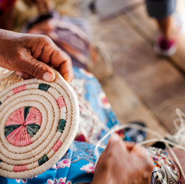 Cesta de Palha de Buriti -  Povo Indígena Warao