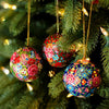 Kit 3 Corações de Natal- Caxemira
