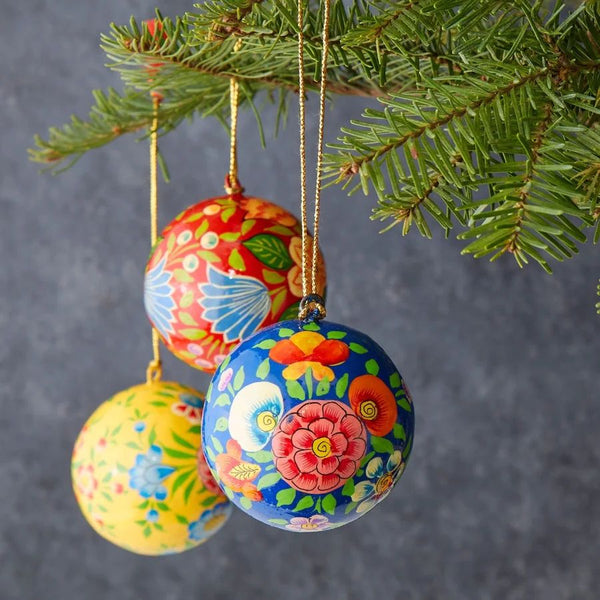 Kit 5 Corações de Natal- Caxemira P