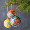 Kit 10 Bolas de Natal - Caxemira