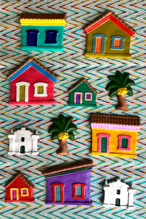 Casinha de Cerâmica G - Artesão Leno