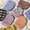 Nécessaire Indiana Kantha Quilt  - Kit com 3