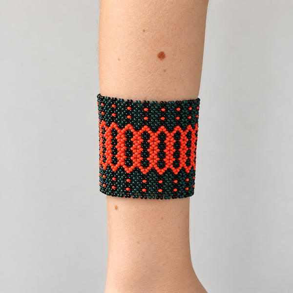 Pulseira Kamayurá – Arte Ancestral do Xingu