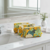 Nécessaire Indiana Kantha Quilt  - Kit com 3