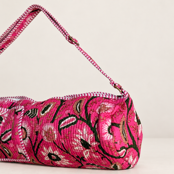 Bolsa de Yoga Indiana Kantha Quilt