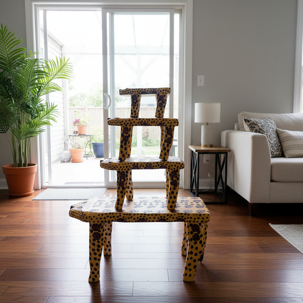 Banco Onça de Madeira M