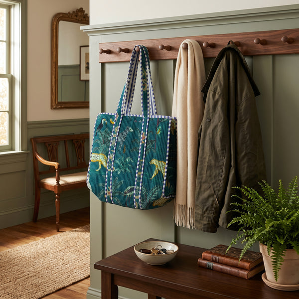 Bolsa Indiana Velvet - Dupla Face