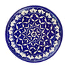 Prato Decorativo Cerâmica Azul de Jaipur M
