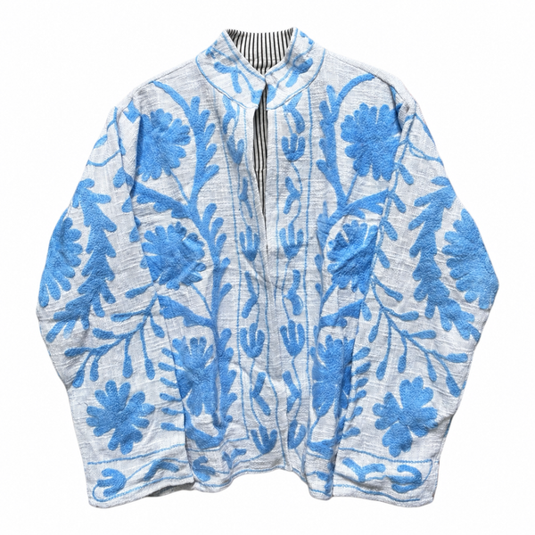 Jaqueta Indiana Bordada Cotton P/M