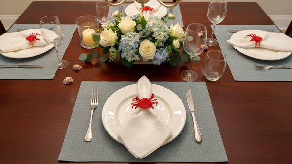 Kit Porta Guardanapo Colombiano Carangueijo