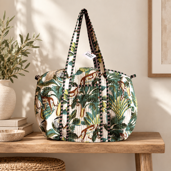 Mala de Viagem Kantha Quilt