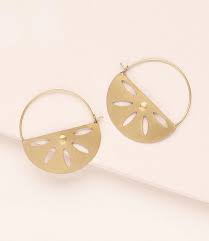 Brinco Dourado Indiano - Chameli