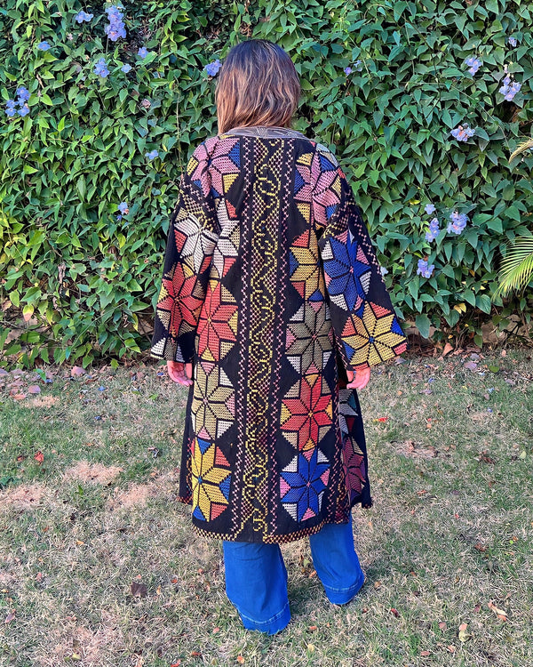 Kimono Bordado Suzani - Uzbequistão