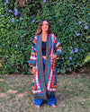 Kimono Bordado Suzani- Uzbequistão