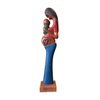 Escultura Beijo de Mãe com Coração - Mestre Elias José