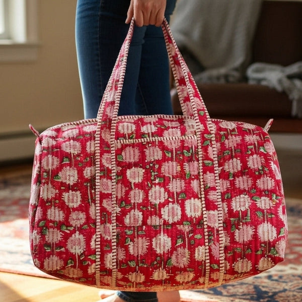 Mala de Viagem Kantha Quilt