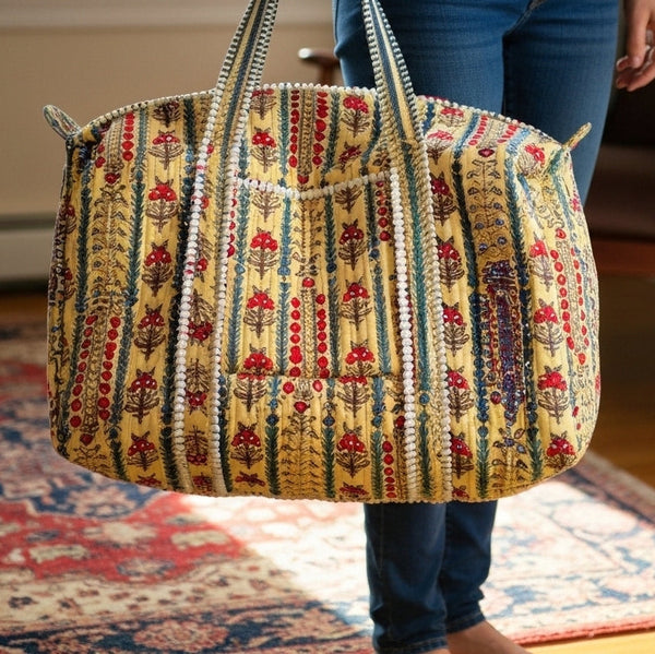 Mala de Viagem Kantha Quilt