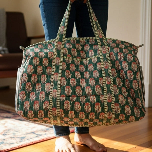 Mala de Viagem Kantha Quilt