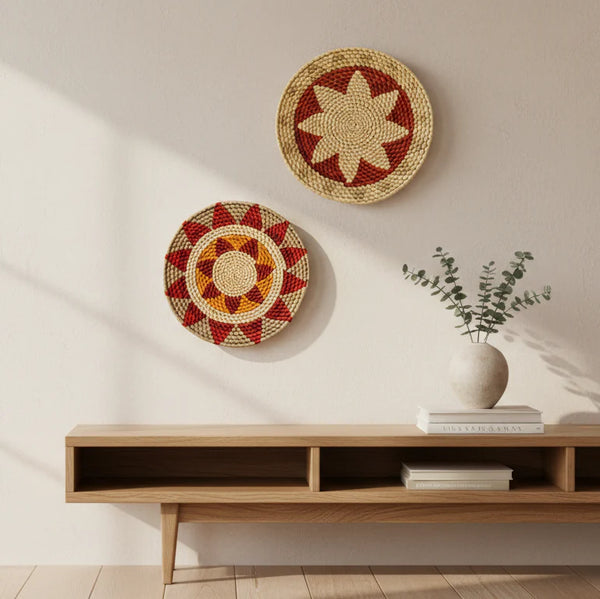 Mandala de Palha de Tucumã - 38cm