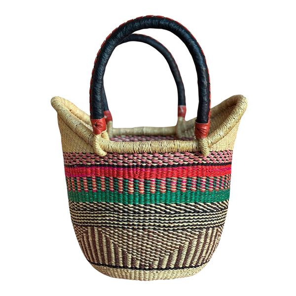 Bolsa Cesto Shopper Africana Bolgatanga - G