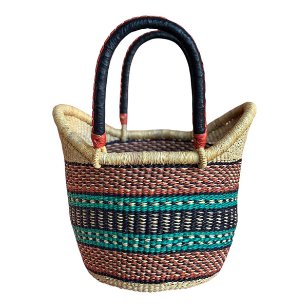 Bolsa Cesto Shopper Africana Bolgatanga - G