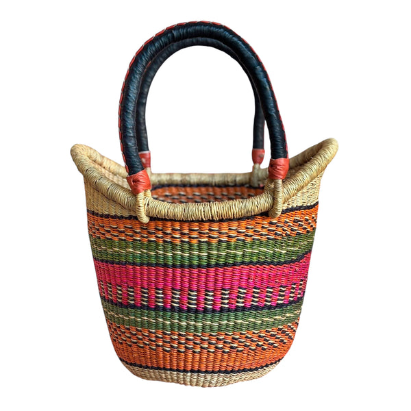 Bolsa Cesto Shopper Africana Bolgatanga - G