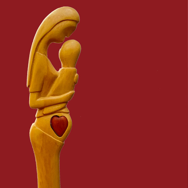 Escultura Amor de Mãe - Mestre Elias José