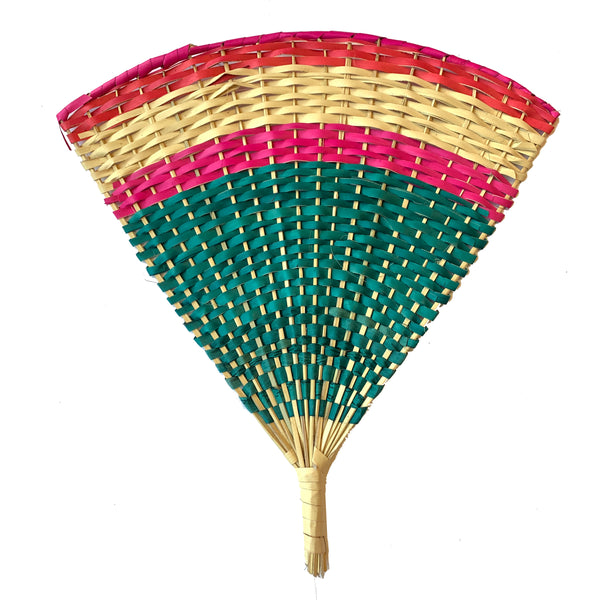 Leque Decorativo Mexicano Meia Lua P
