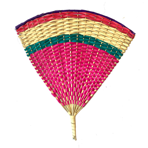 Leque Decorativo Mexicano Meia Lua P