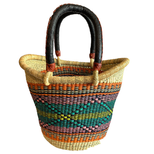 Bolsa Cesto Shopper Africana Bolgatanga - M