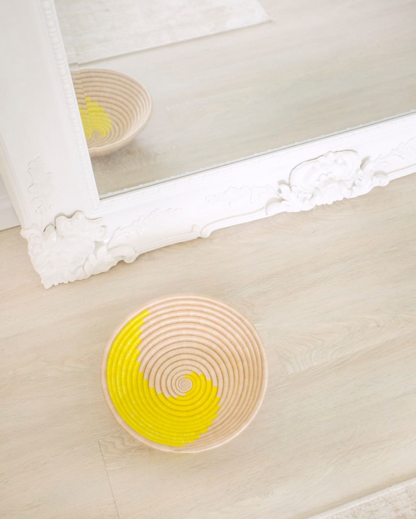 Cesta de Sisal Ruanda - Espiral