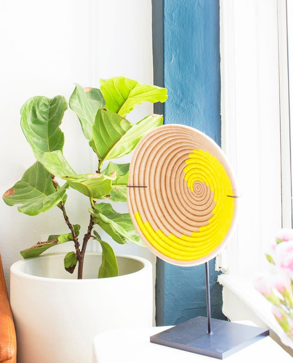 Cesta de Sisal Ruanda - Espiral