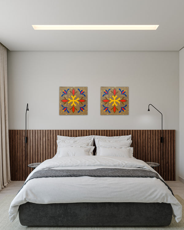 Quadro Decorativo Gente de Fibra P