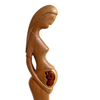 Escultura Mulher Grávida - Mestre Elias José