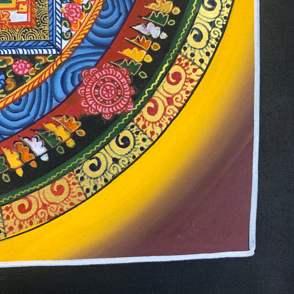 Pintura Thanka Mandala Kalachakra