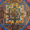 Pintura Thanka Mandala Kalachakra