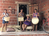 Composição com Leque de Palha de Carnaúba - M