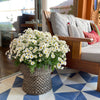 Cesto Decorativo Organizador Cinza  P